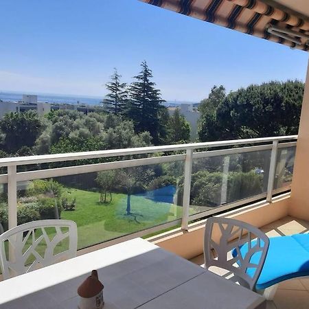 T2 Avec Magnifique Vue Mer, Piscine, Clim, Parking Apartment Antibes Exterior foto